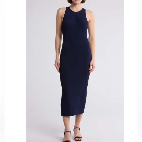 rag & bone Asher Rib Tank Dress size Large new - Picture 1 of 6